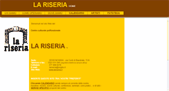 Desktop Screenshot of lariseria.it